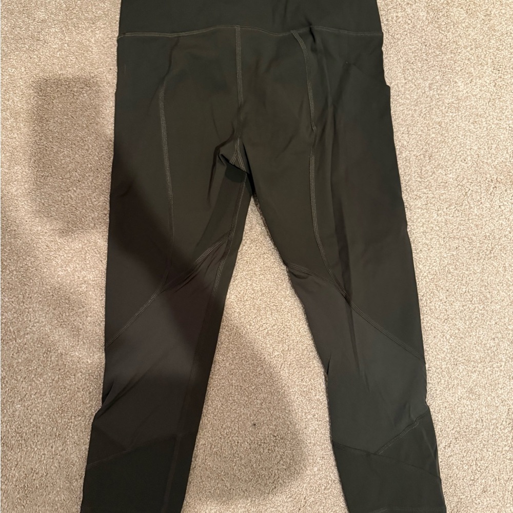 Forest Green lululemon Fast and Free Leggings